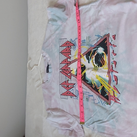 Def Leppard Hysteria tie dyed tshirt - Picture 4 of 5